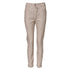 Elisabetta Franchi Beige High Waist Tapered Pants